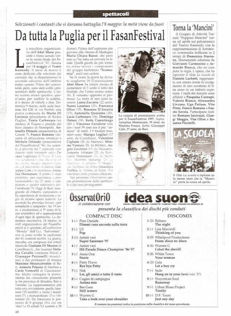 Rassegna stampa Giusepps